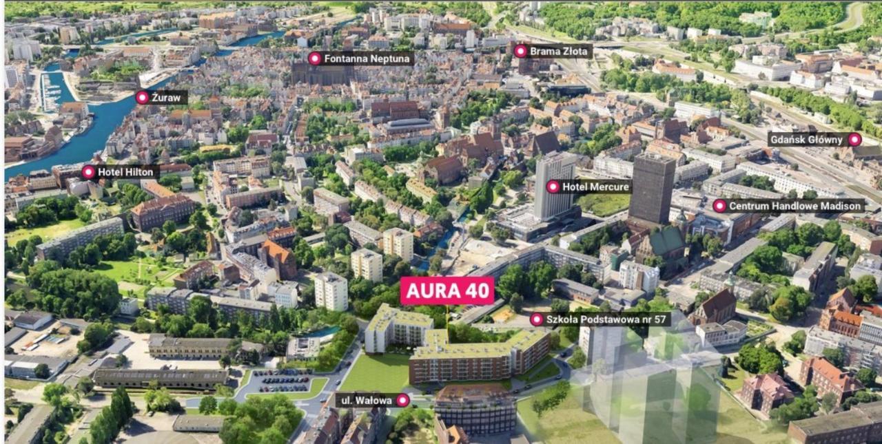 Rent40 Apartamenty Aura Gdansk Old Town エクステリア 写真