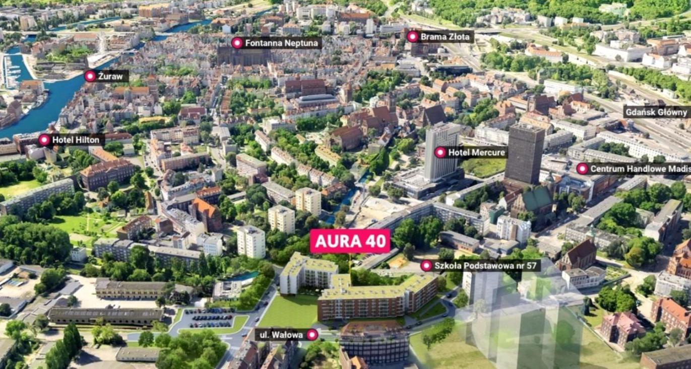 Rent40 Apartamenty Aura Gdansk Old Town エクステリア 写真